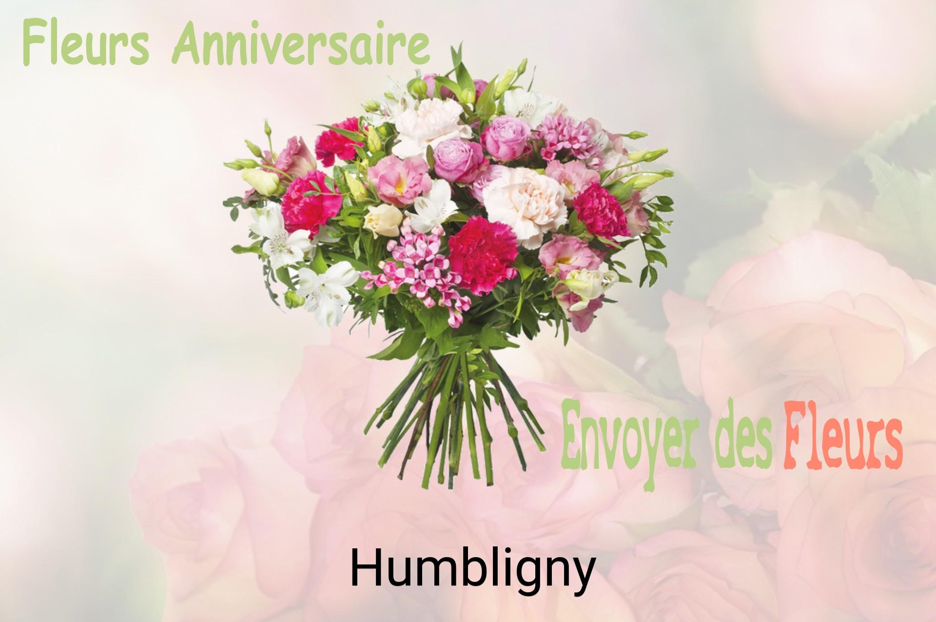 Bouquet de fleurs d’anniversaire livré à Humbligny